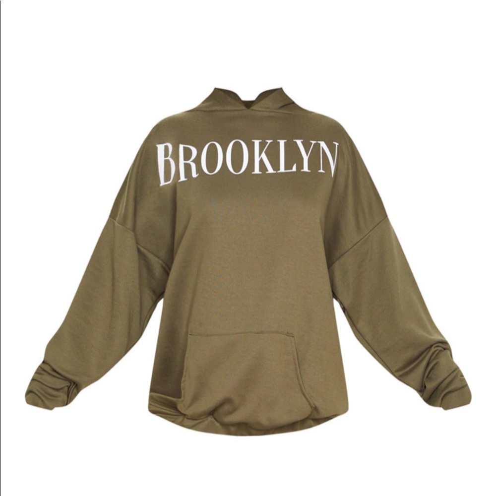 Olive Green “Brooklyn” Sweatshirt